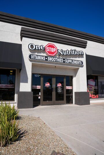 One Stop Nutrition store exterior